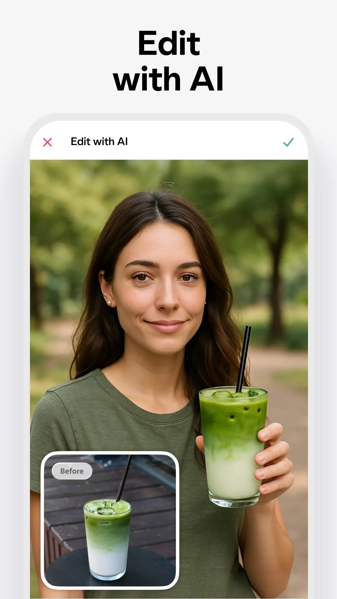 Bazaart AI Photo Editor Design