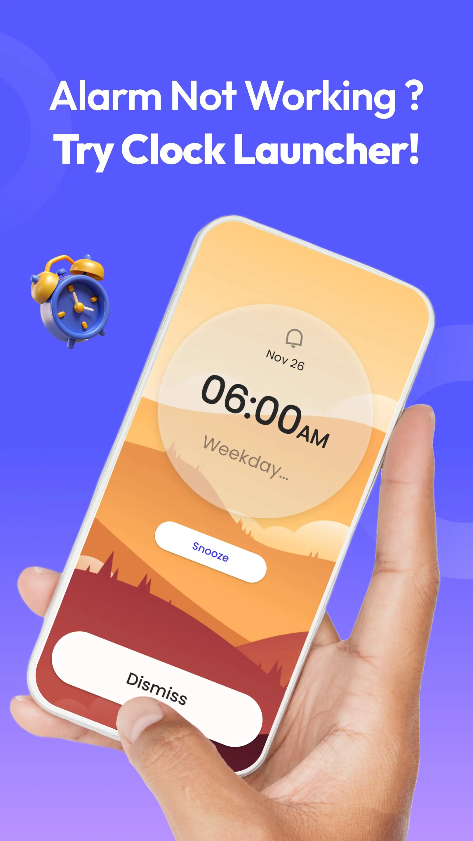 Alarm Clock Launcher