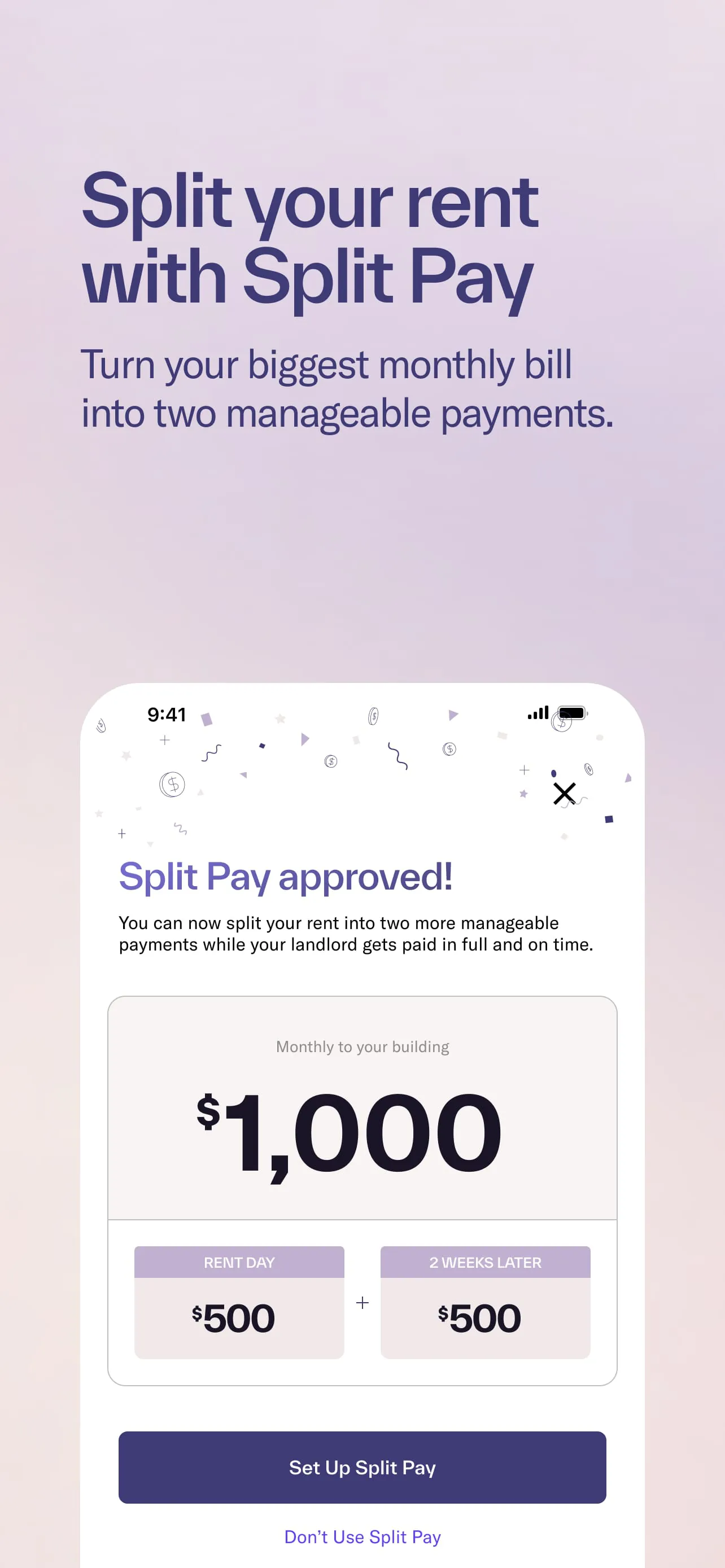 Split Pay by Rent App