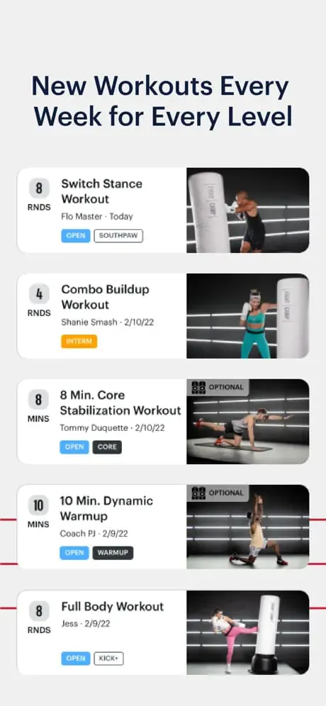 FightCamp Home Boxing Workouts