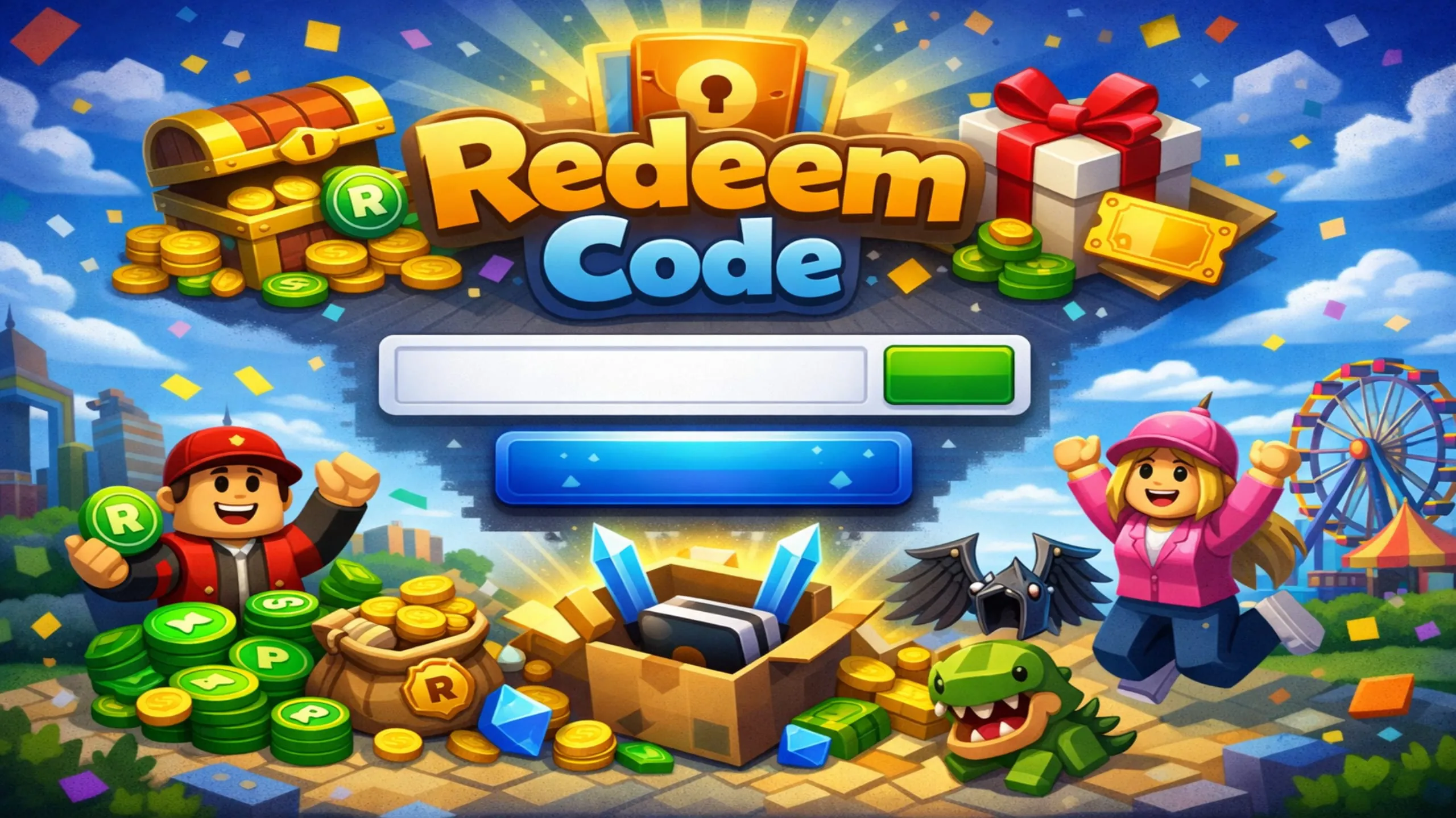 Redeem Code Roblox