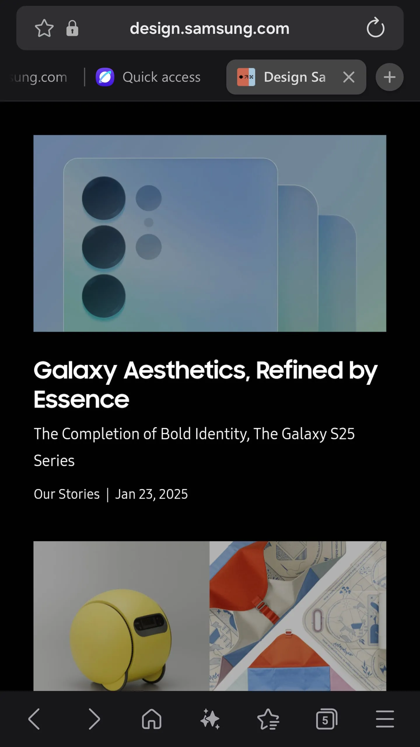 Samsung Internet Browser