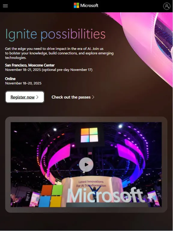 Microsoft Ignite