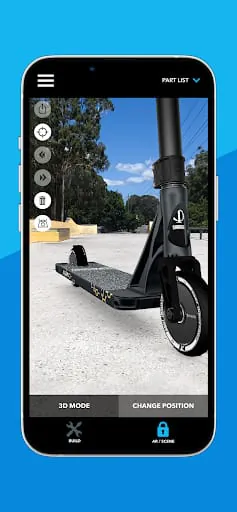Scooter 3D custom builder