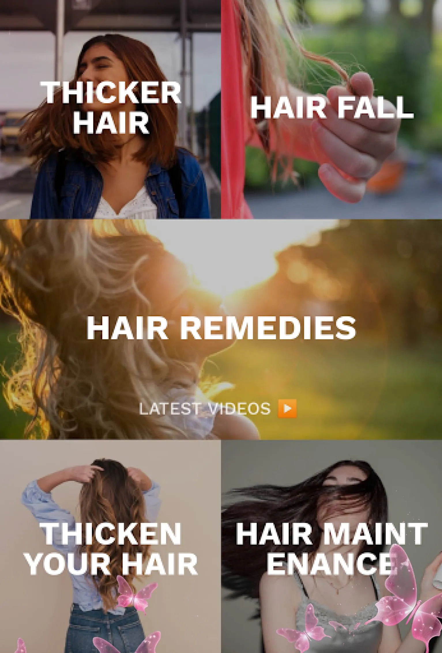 Haircare app for women