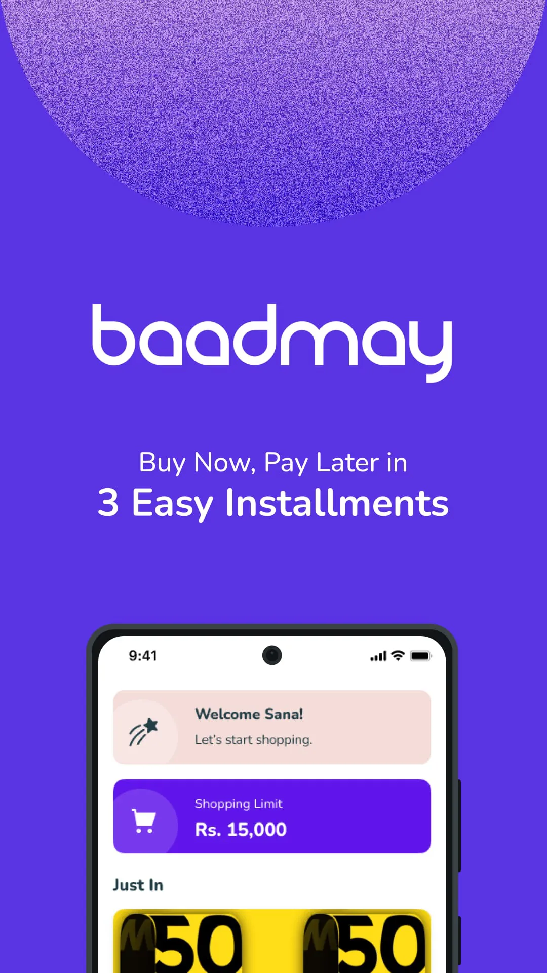 BaadMay | Buy Now. Pay Later.