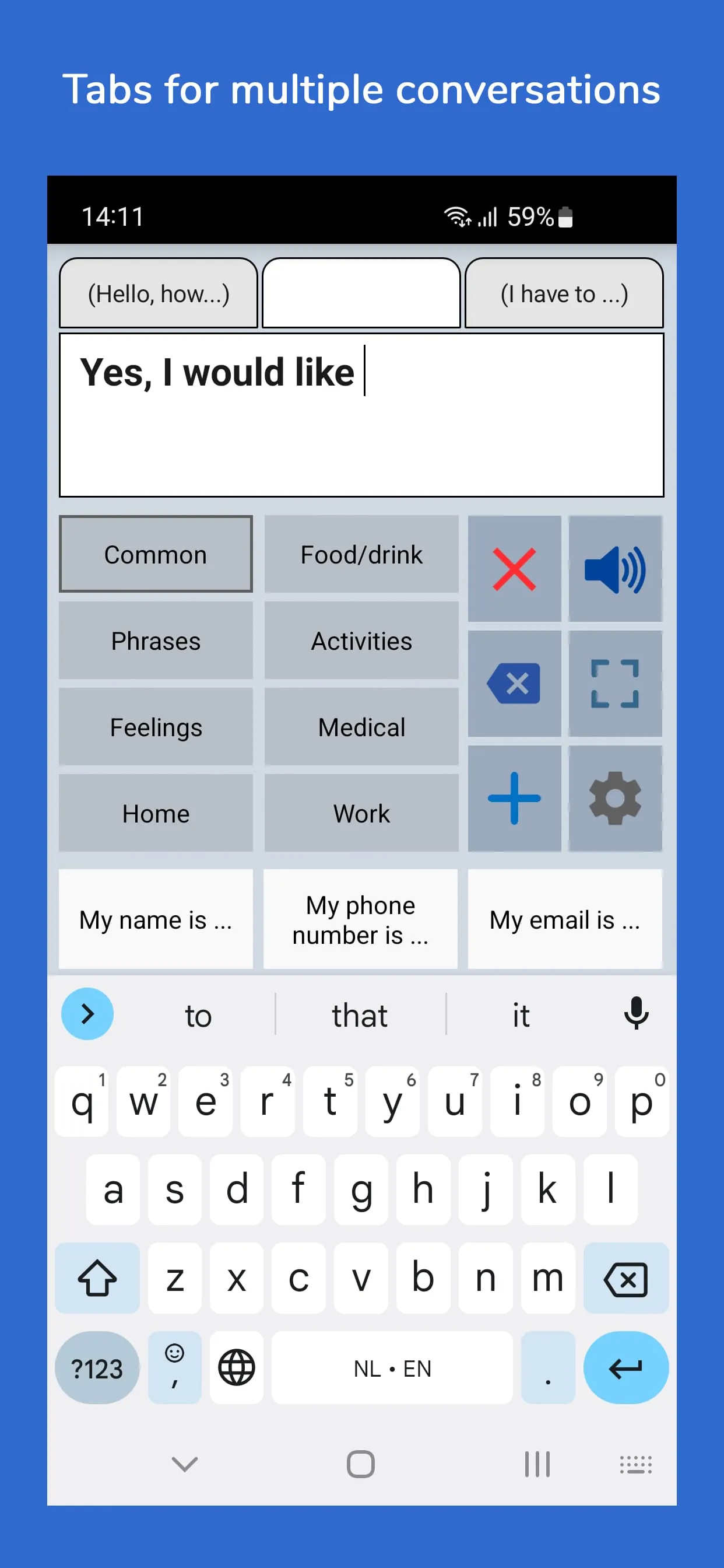 Speech Assistant AAC