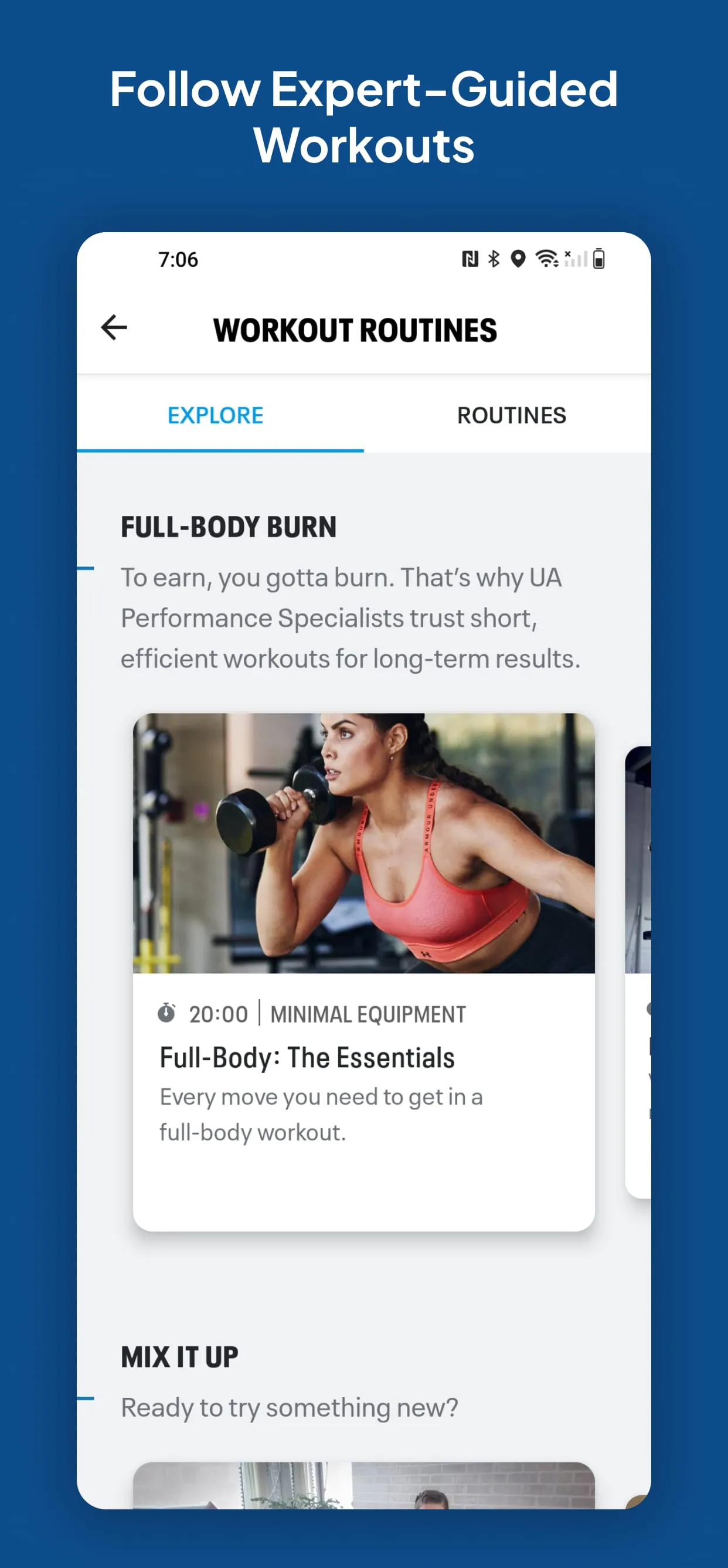 Map My Fitness Workout Tracker