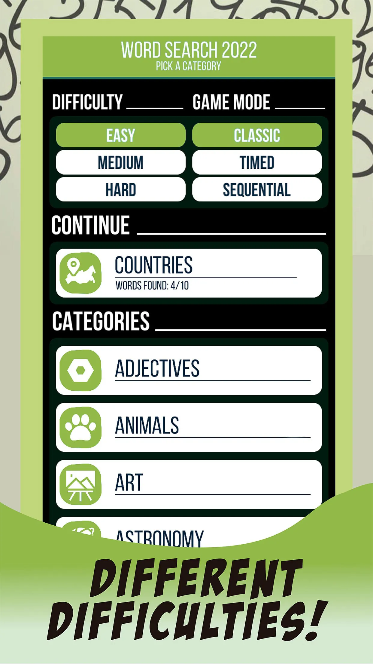 Word Search – Word Games