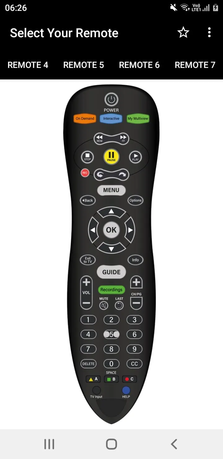 DirecTV Remote