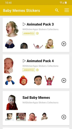 Baby Memes Stickers WASticker