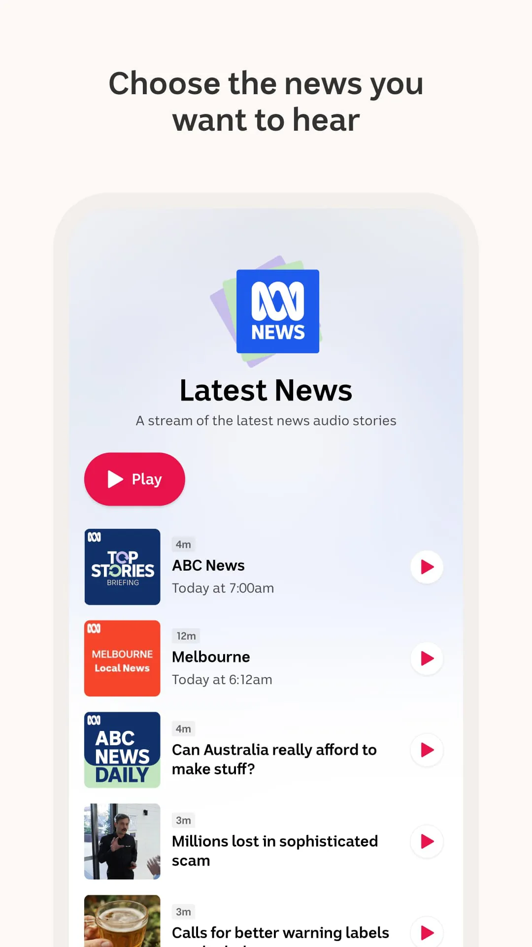 ABC listen