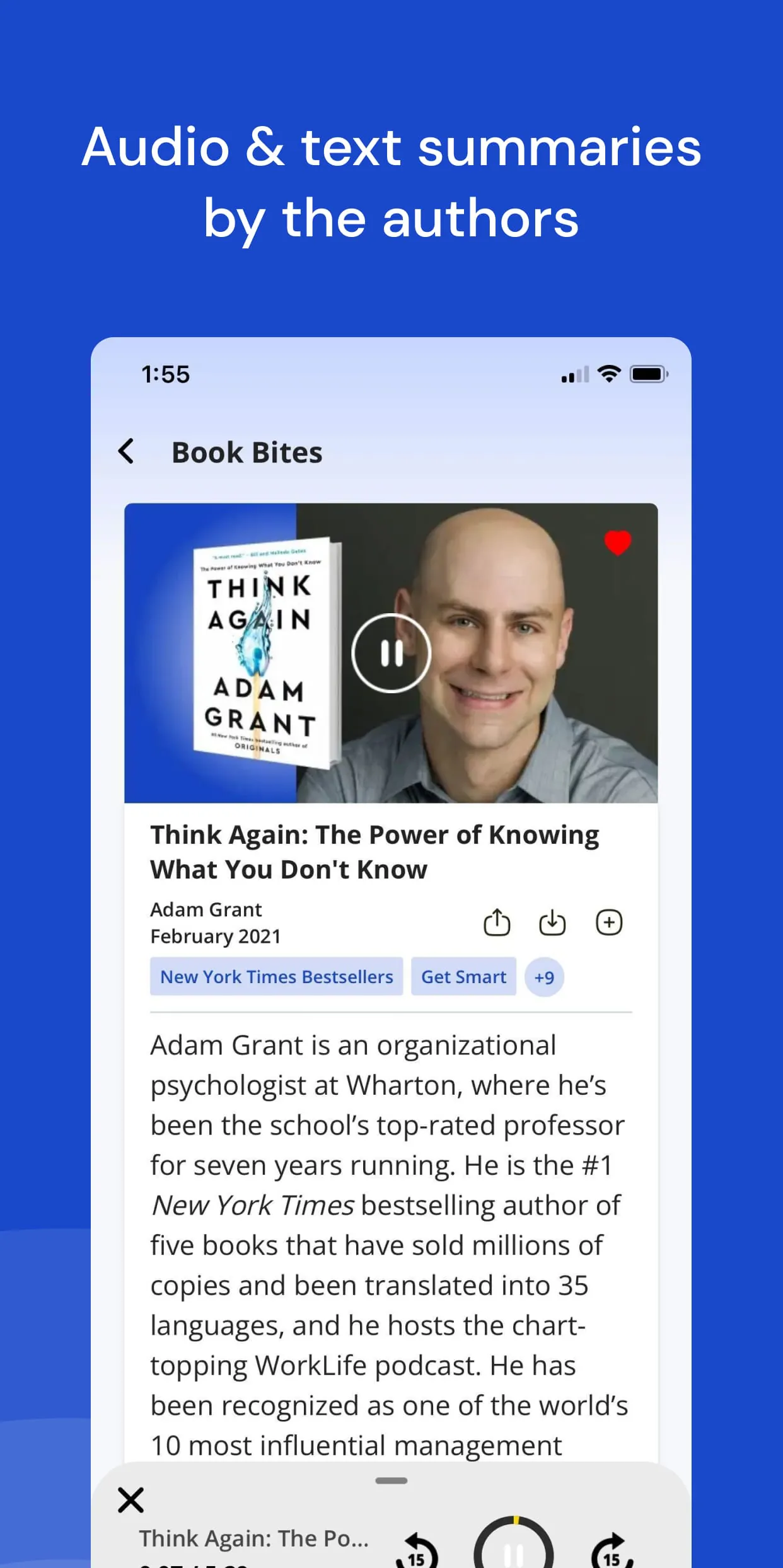 Next Big Idea – Books in 15min