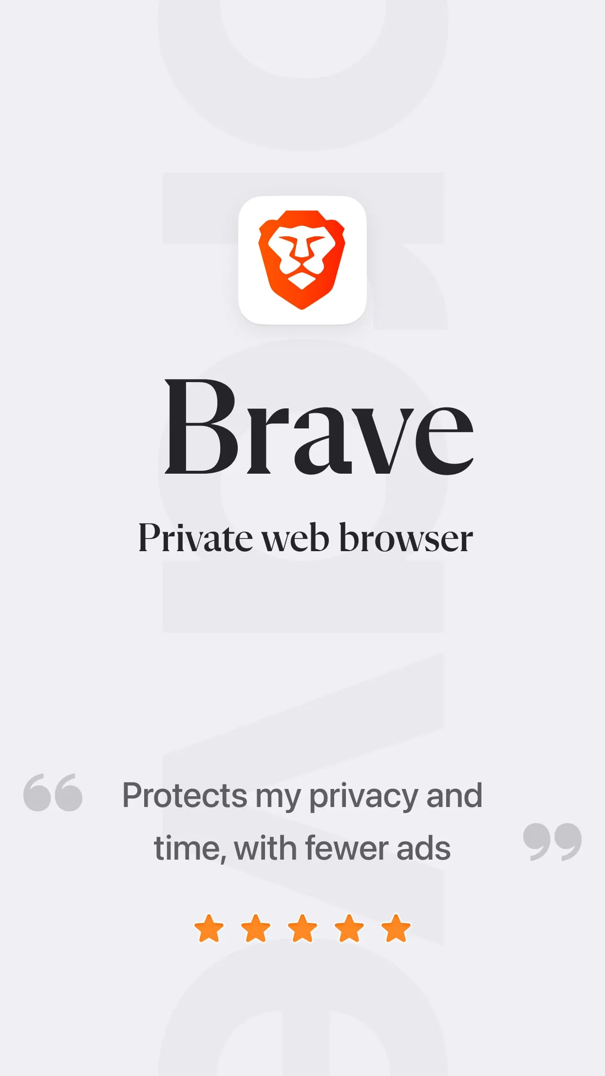 Brave Private Web Browser