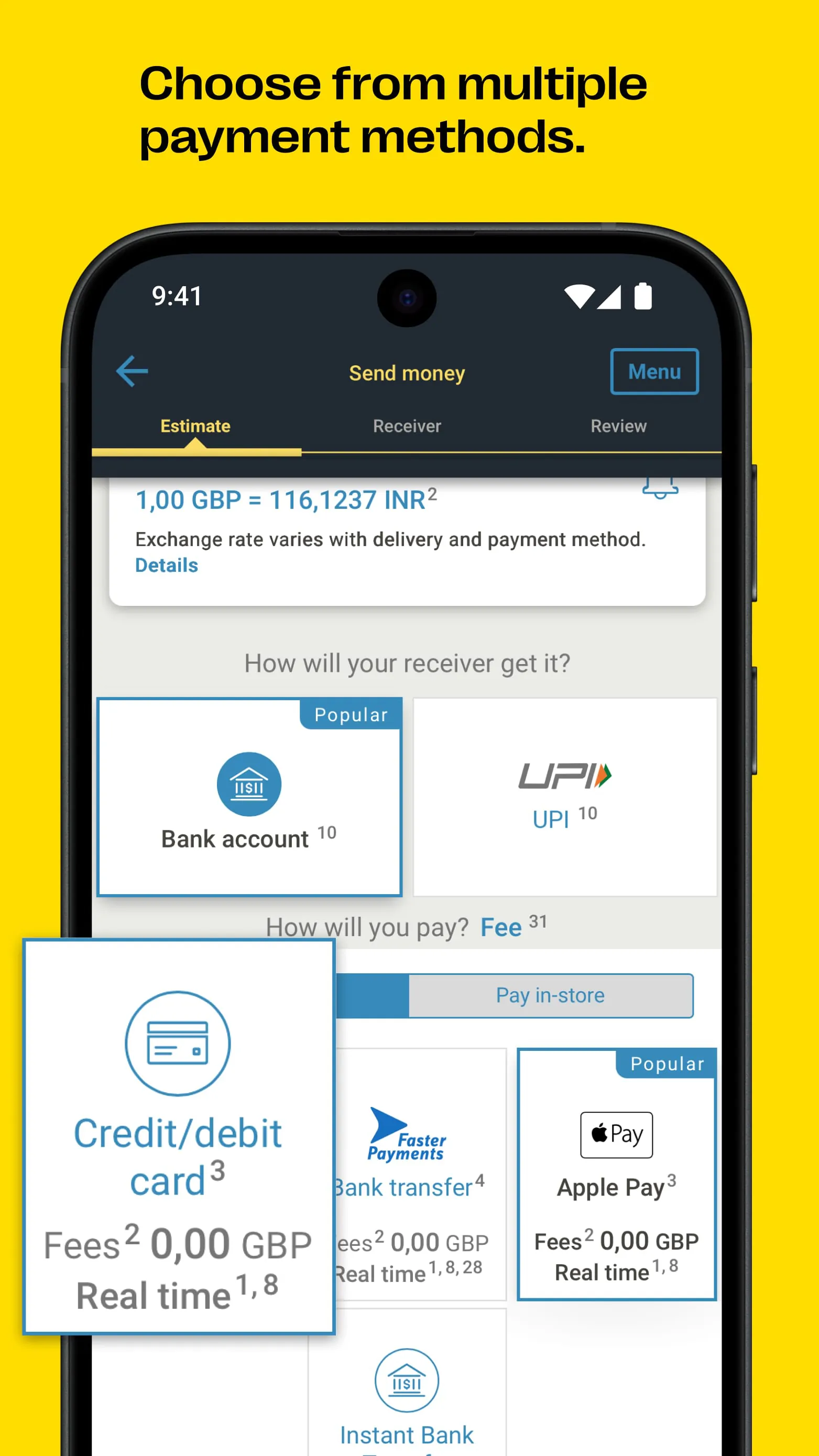 Western Union Money Transfer