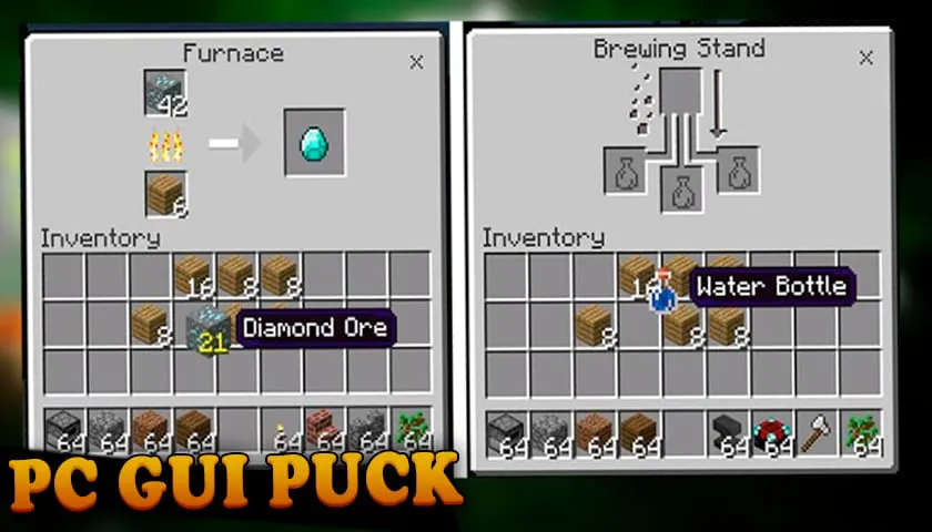 PC GUI Pack for Minecraft PE