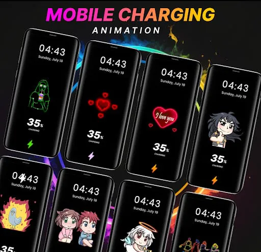 Battery Charging Animation