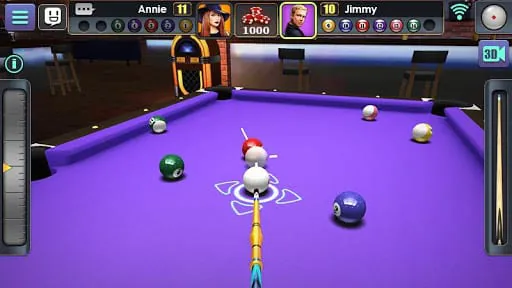 3D Pool Ball