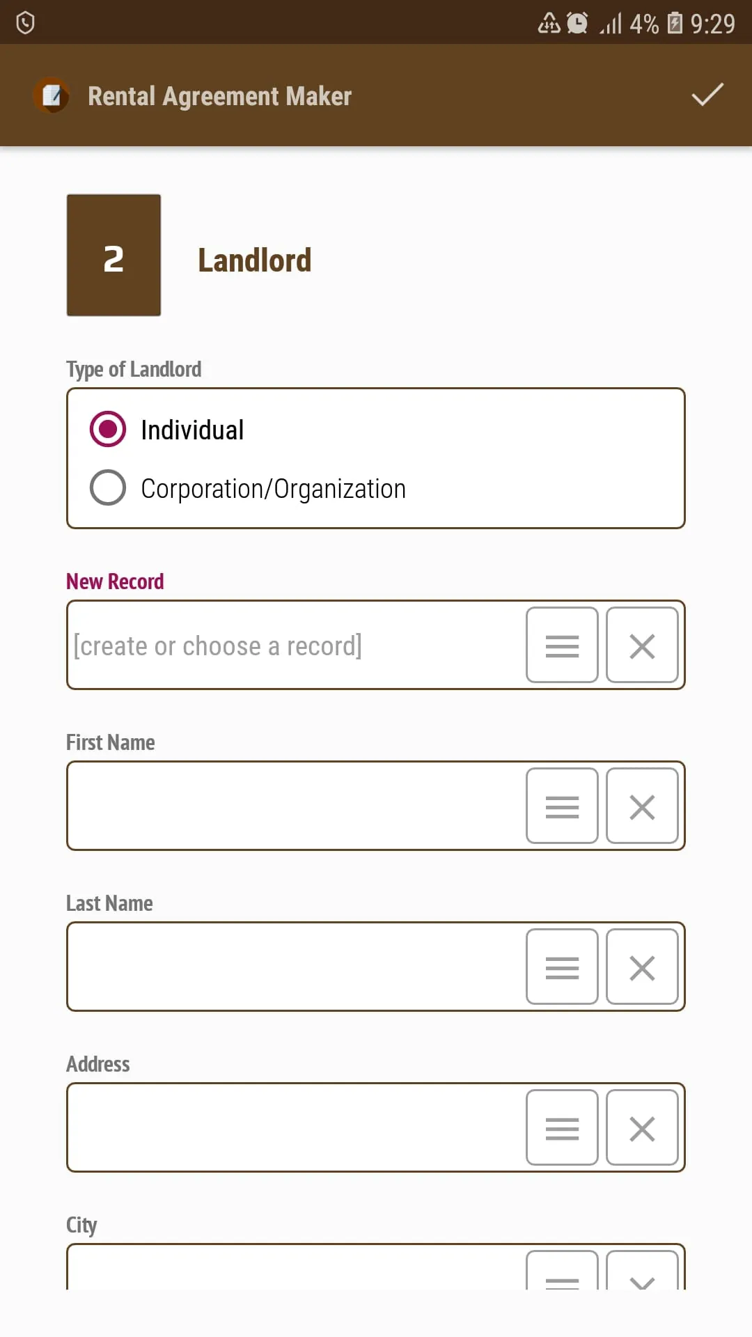 Rental Agreement Maker