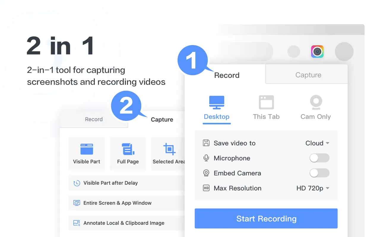 Awesome Screen Recorder & Screenshot