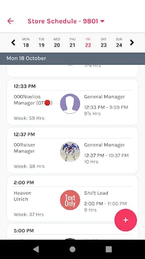 NEXT for Managers and Crew