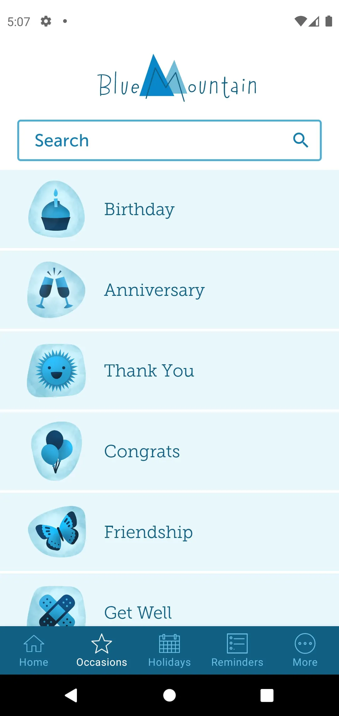 Blue Mountain Ecards