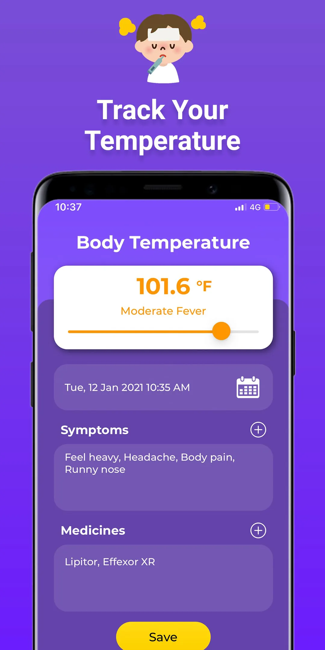 Body Temperature App