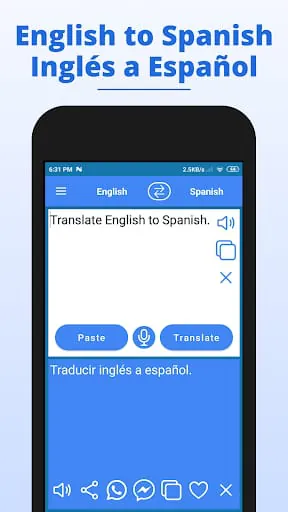 English to Spanish Translator