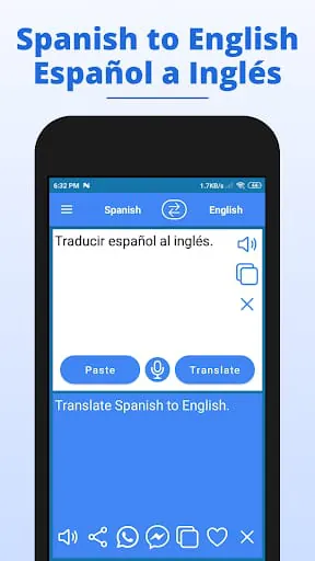 English to Spanish Translator