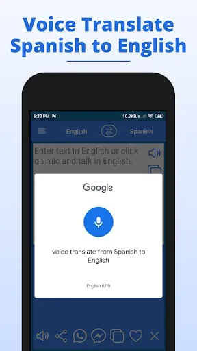 English to Spanish Translator