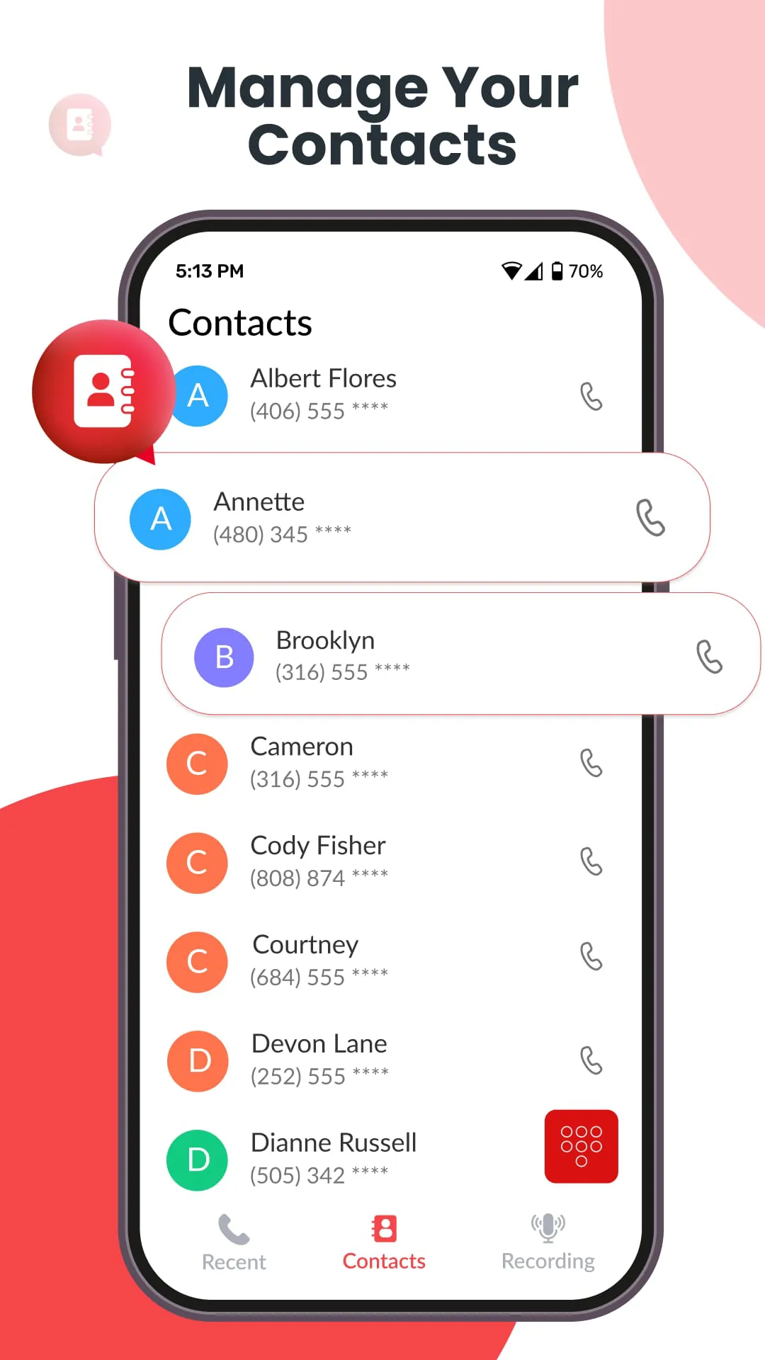 Phone Dialer & Recorder