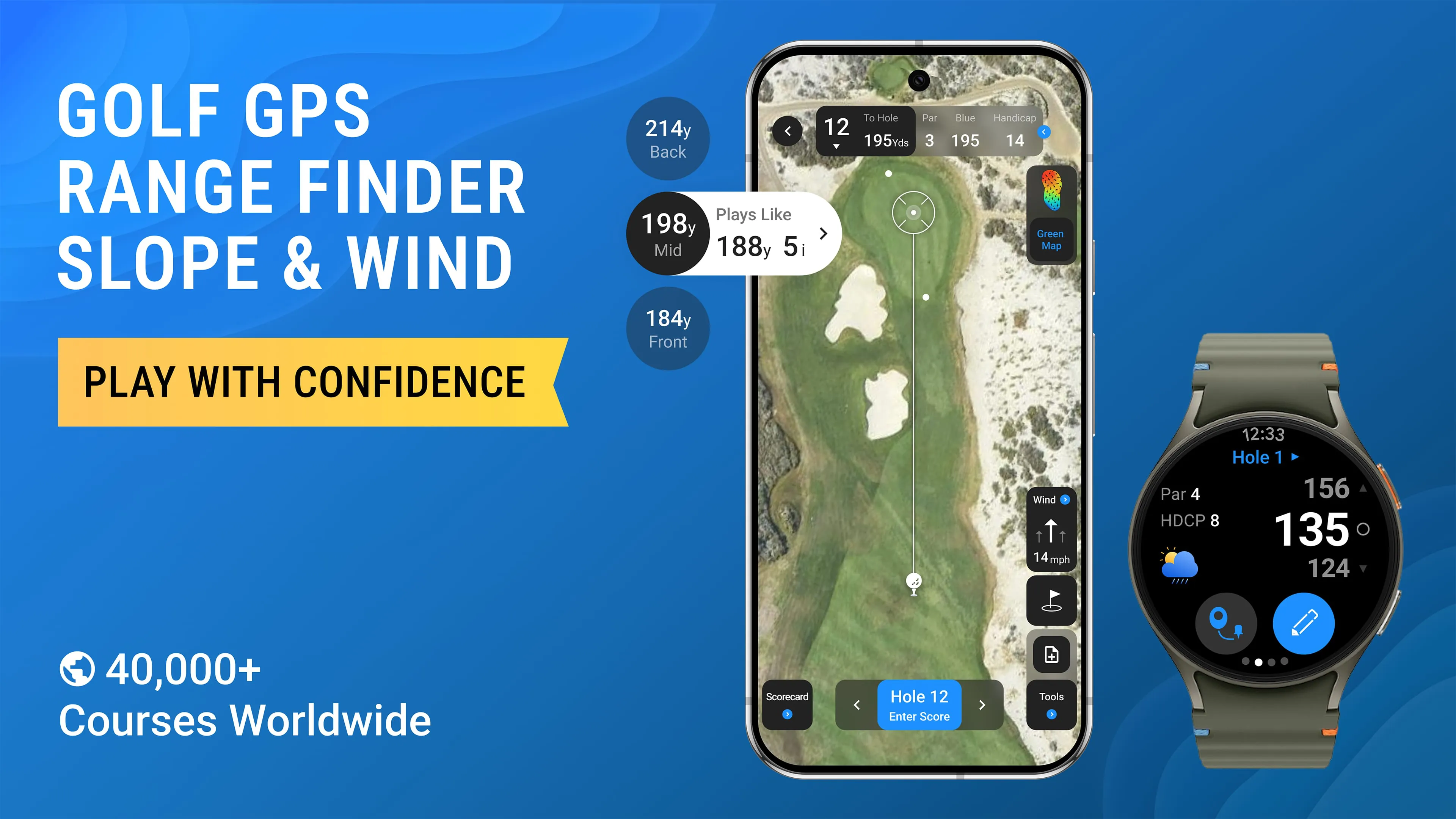 18Birdies Golf GPS Rangefinder