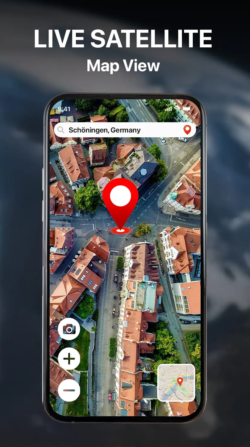 Live Earth Map & GPS Map