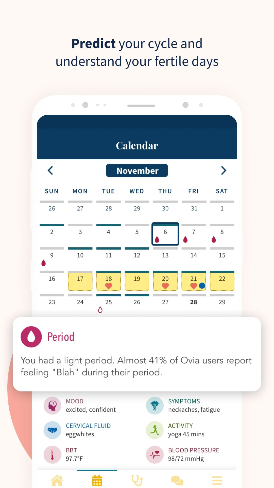 Ovia Cycle & Pregnancy Tracker
