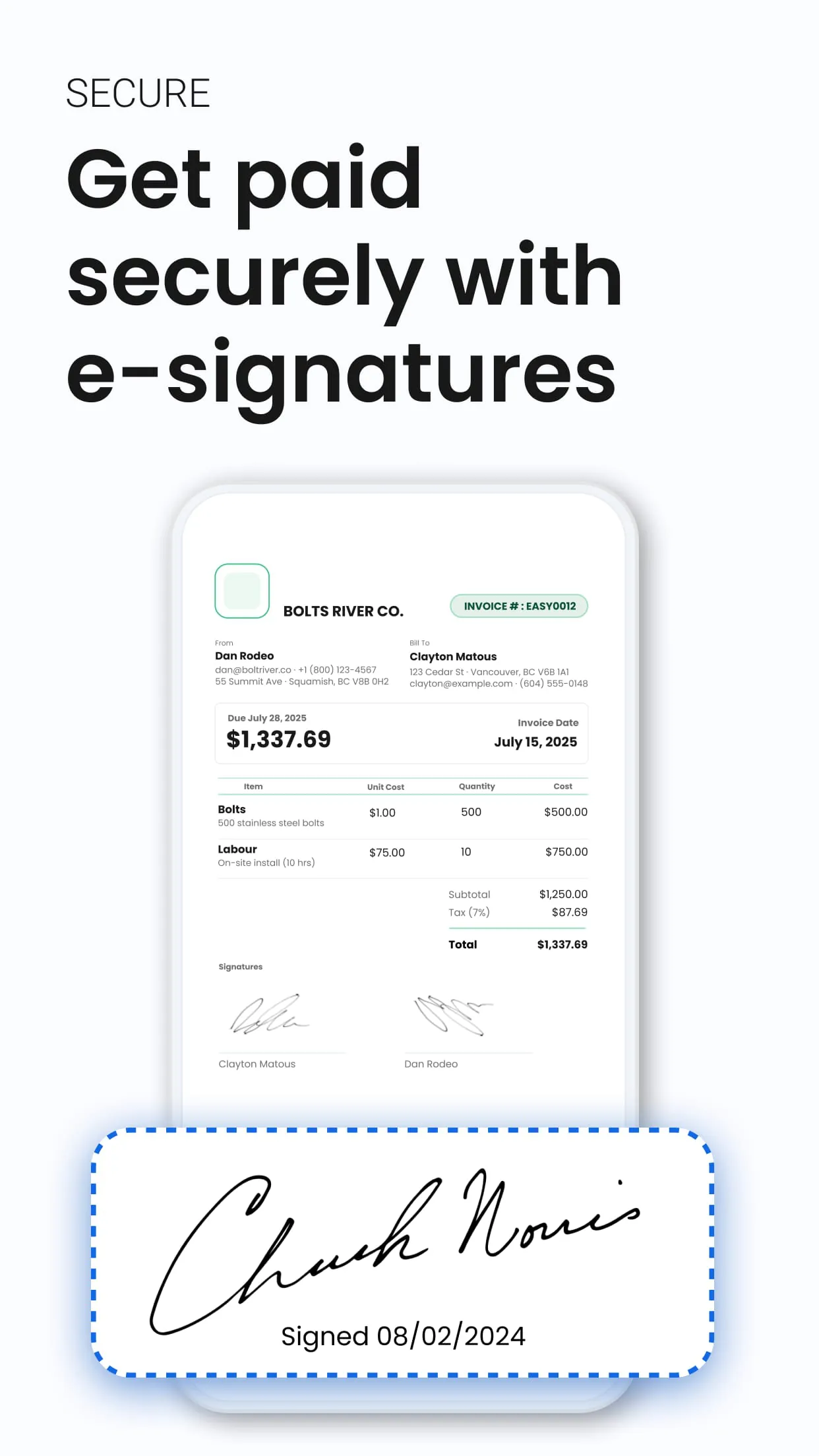 Easy Invoice & Estimate Maker