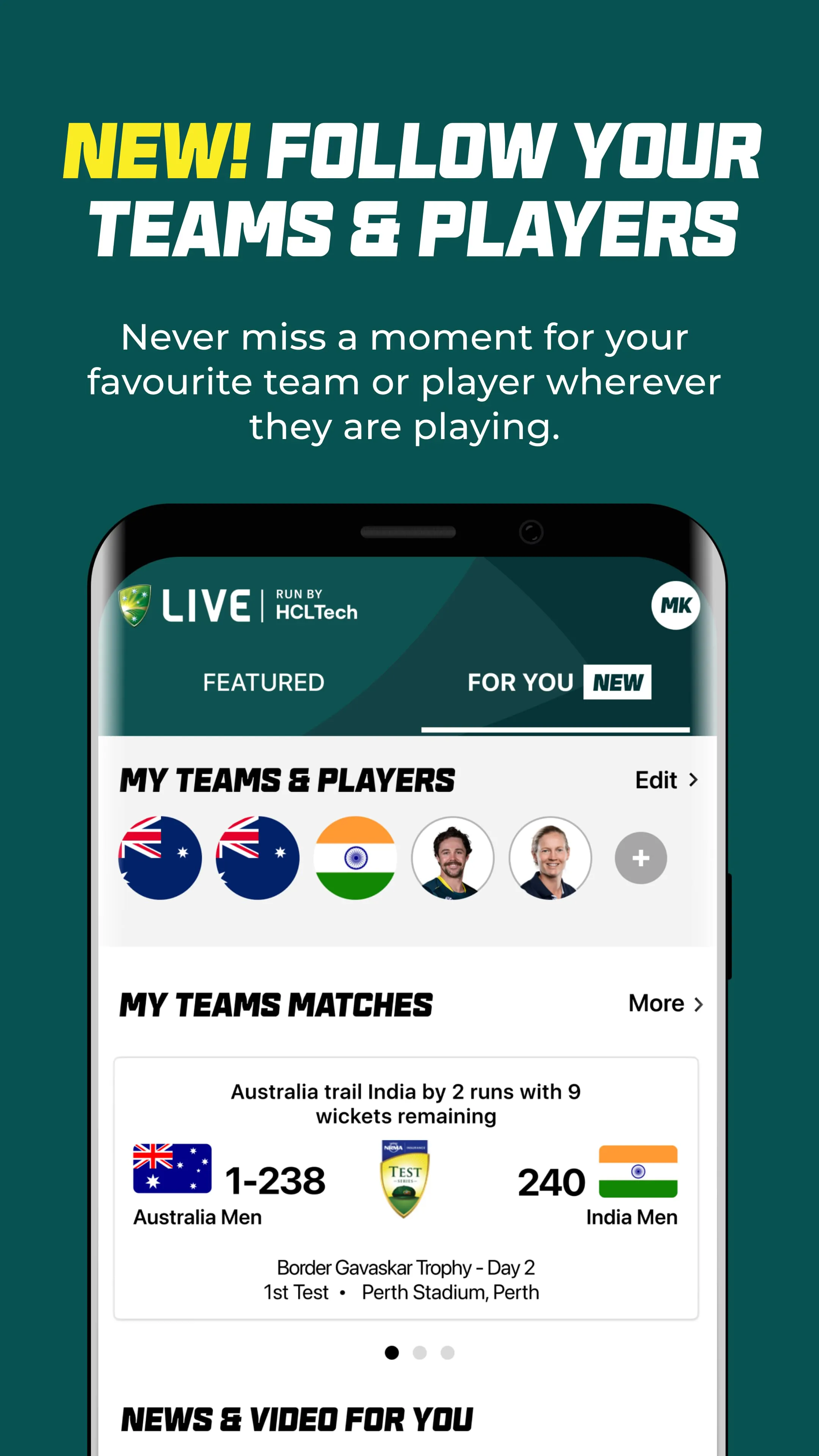 Cricket Australia Live
