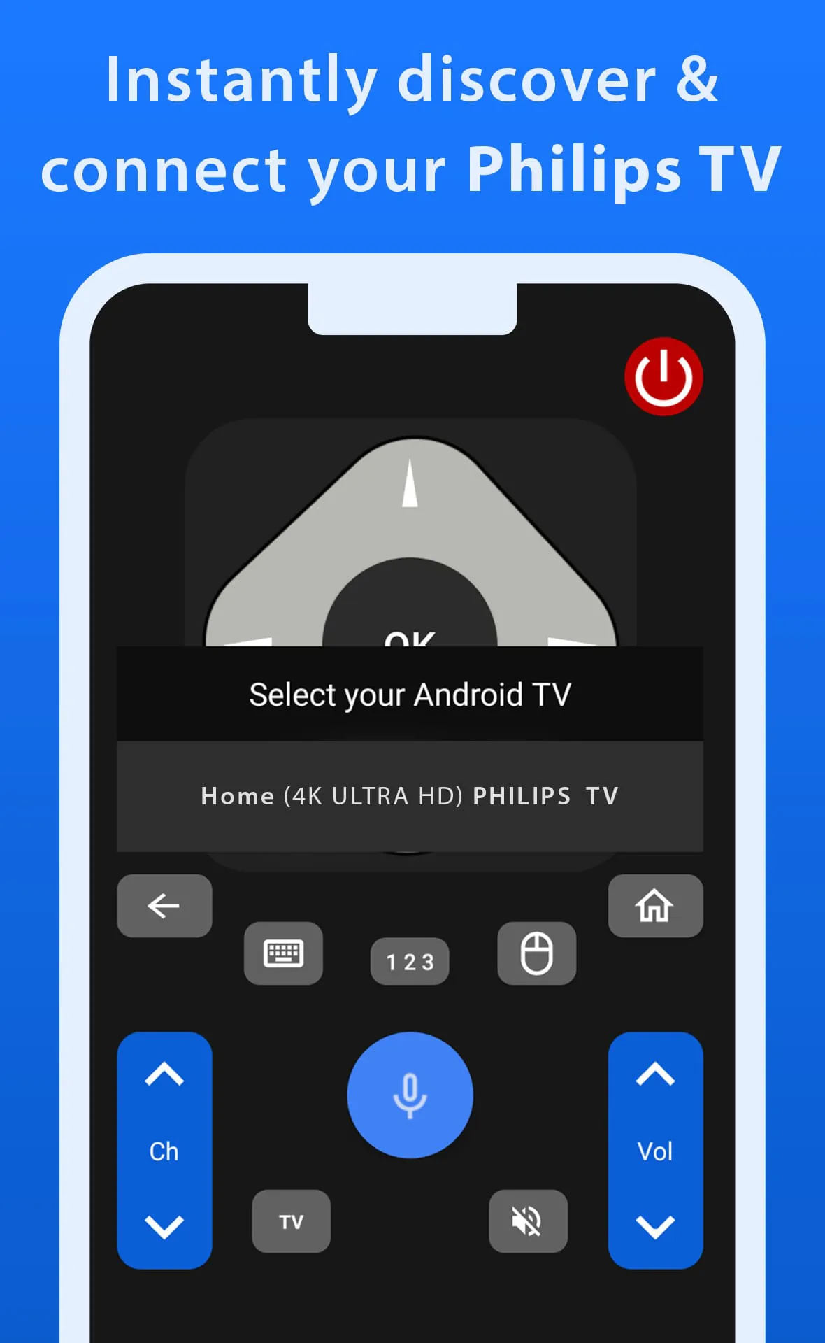 Philips TV Remote