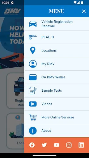 CA DMV Official Mobile App