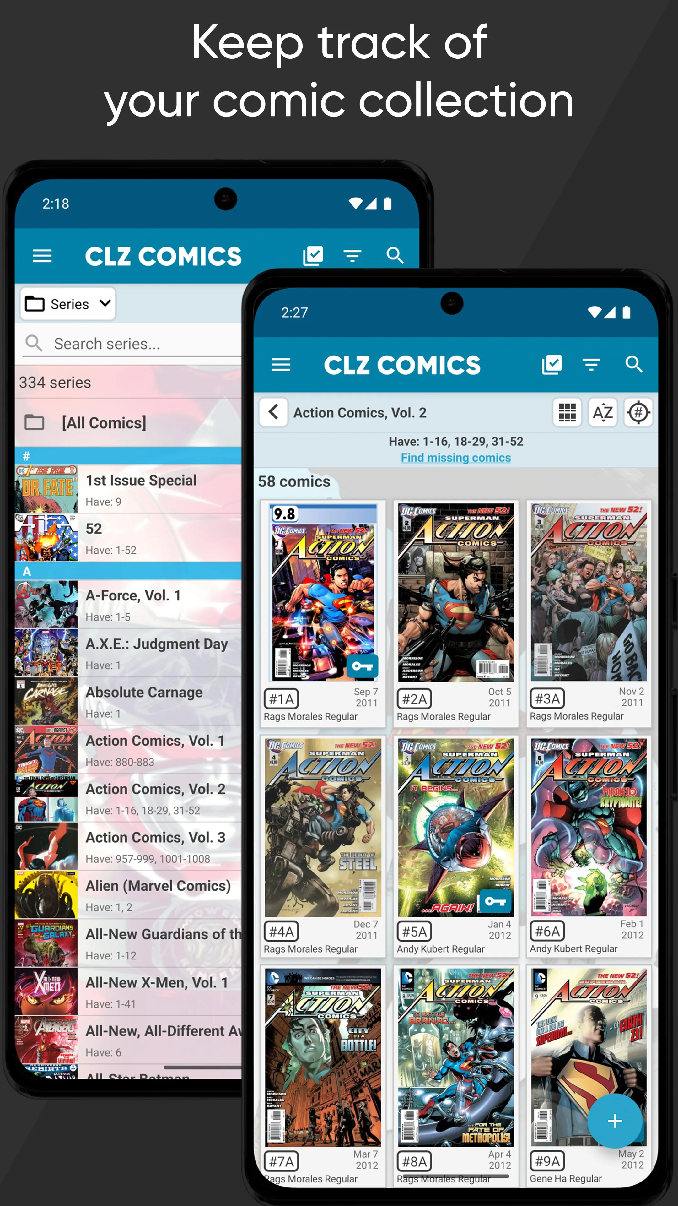 CLZ Comics comic book database