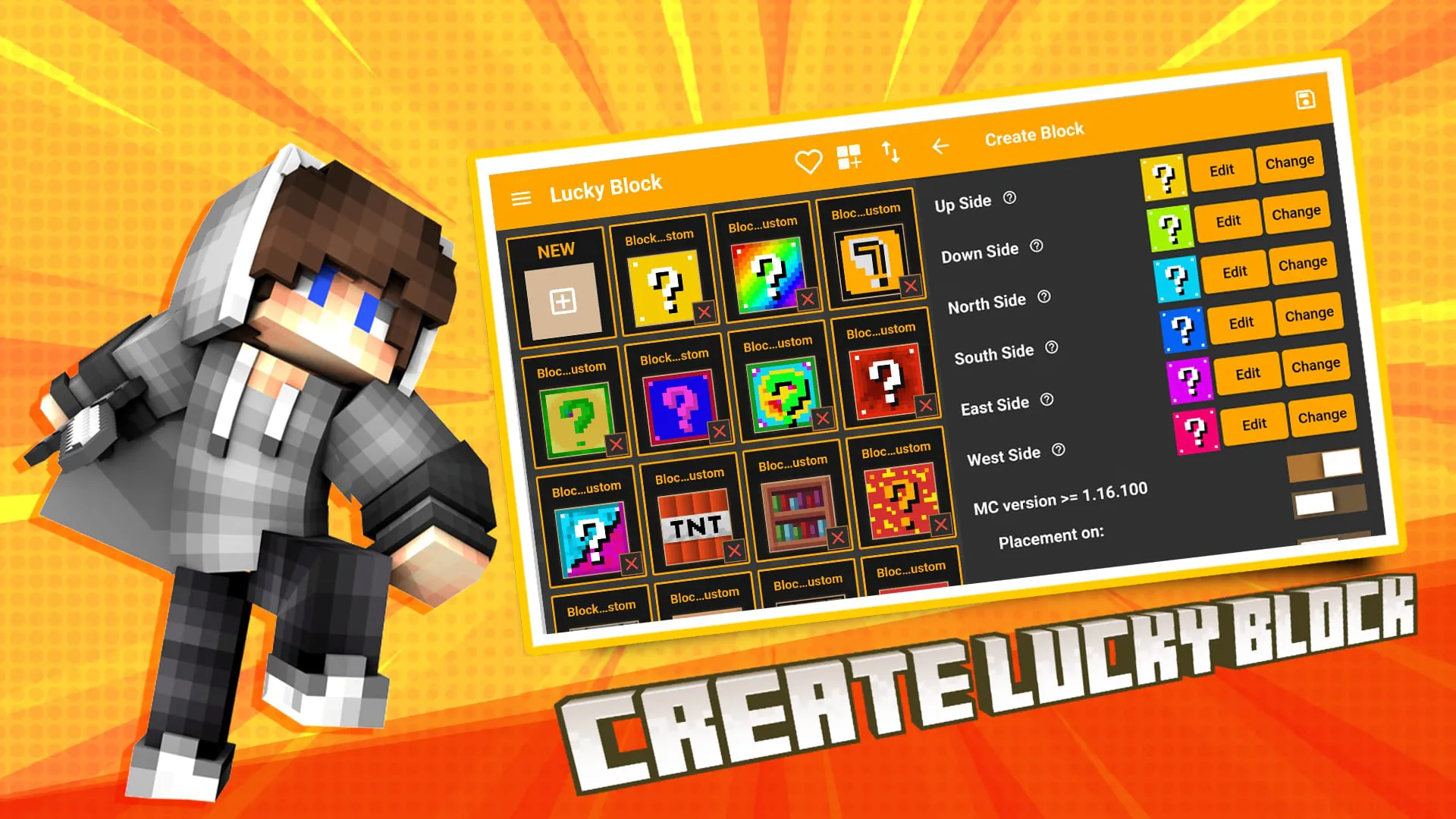 Lucky Block Mods and Maps MCPE