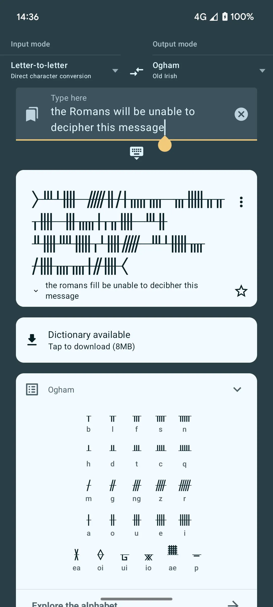 Write in Runic (Runes writer)