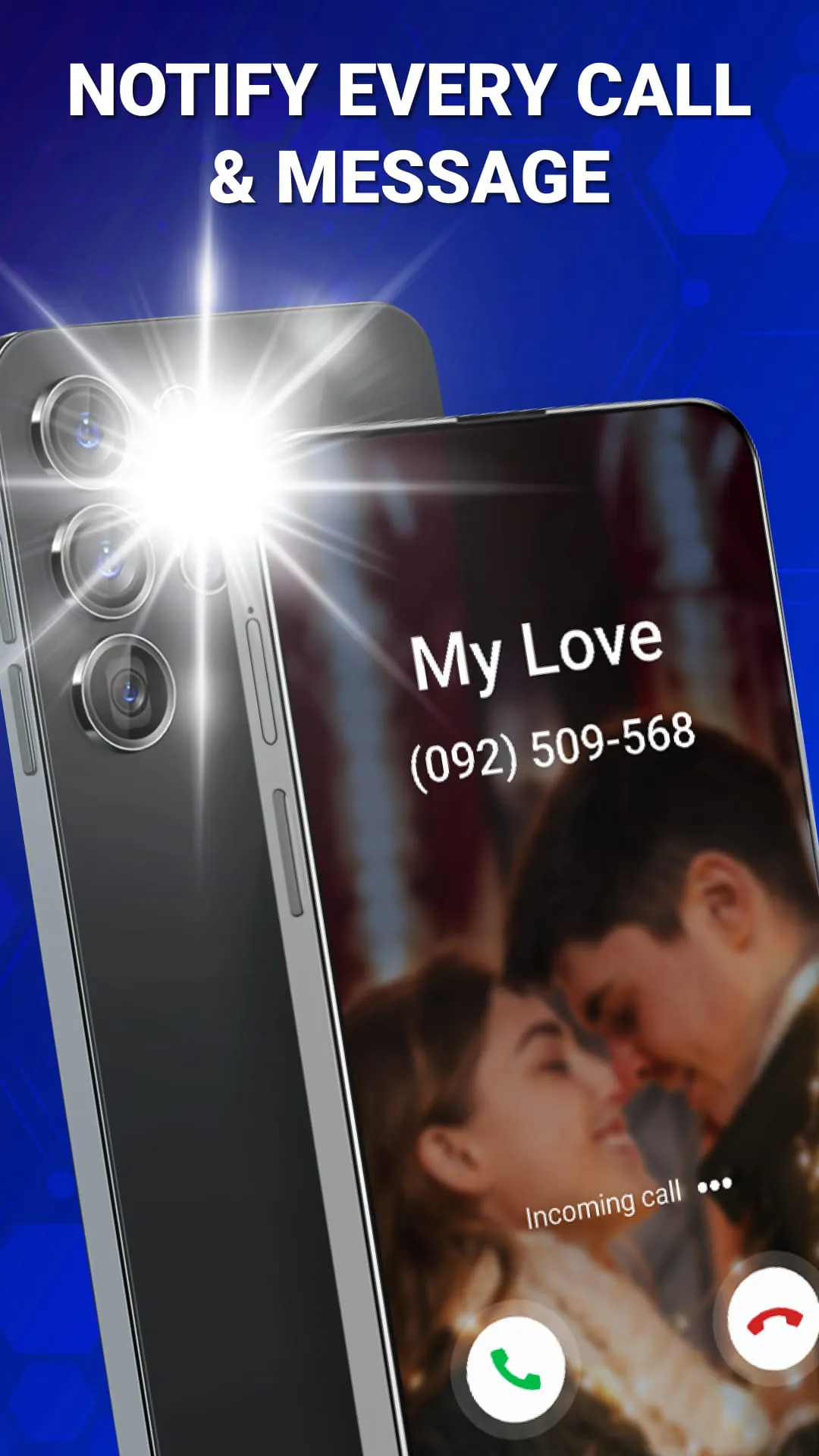 Flash Alert & Led Flashlight