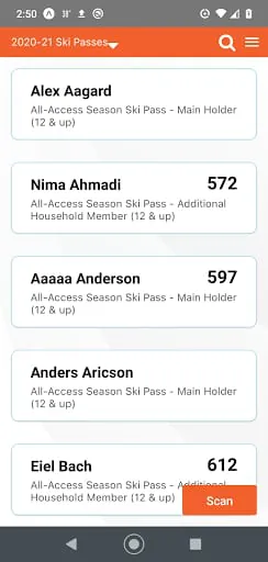 Tempo Tickets Registration