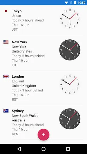 World Clock by timeanddate.com