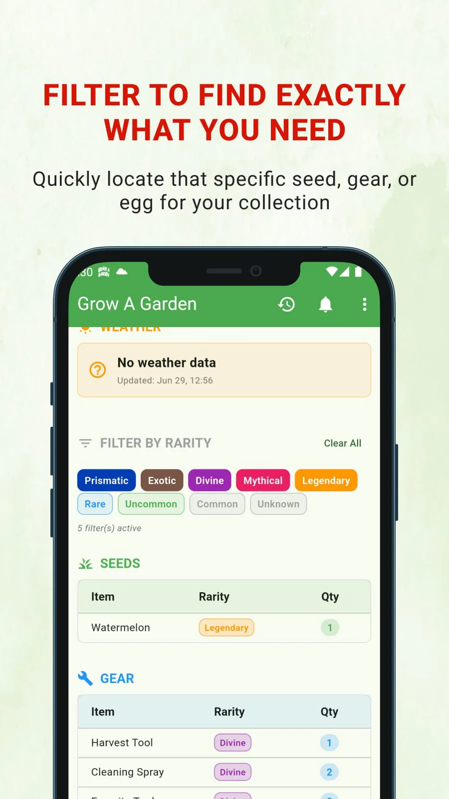 Grow A Garden Alerts
