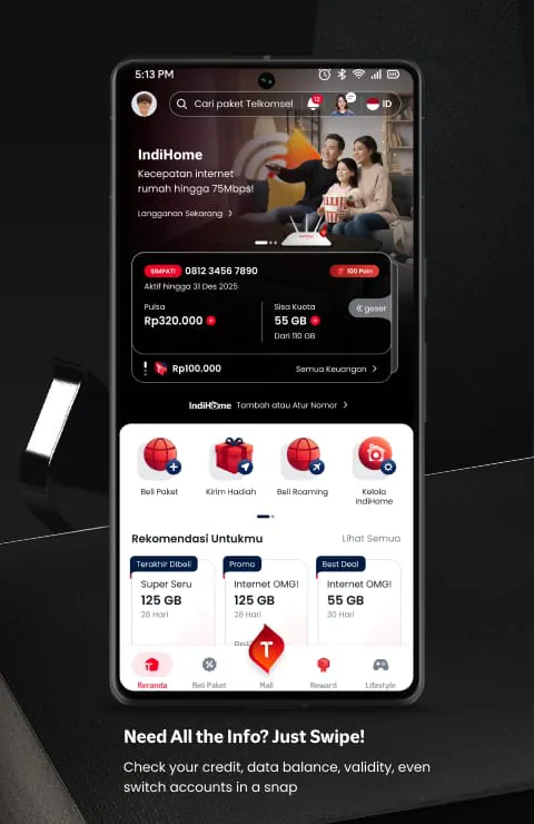 MyTelkomsel – Buy Internet