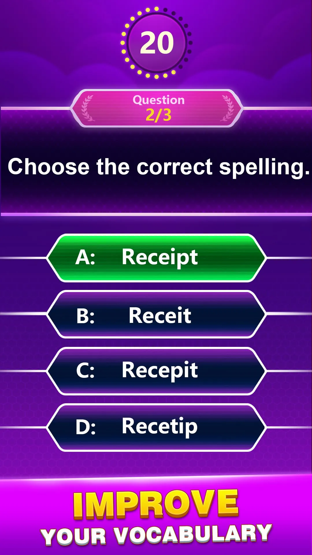Spelling Quiz