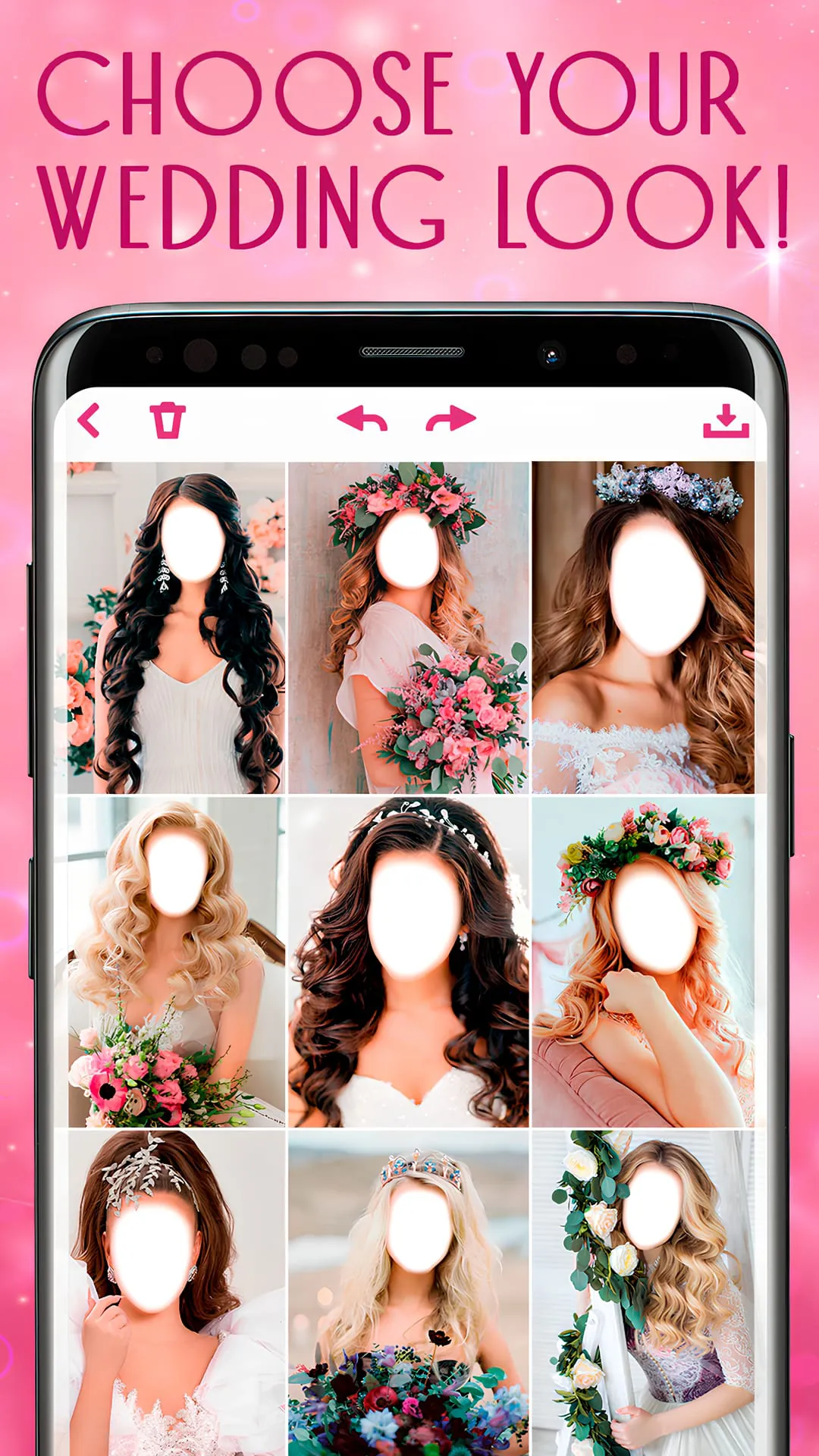Wedding Hairstyle Photo Editor