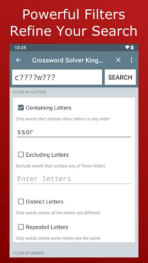 Crossword Solver King