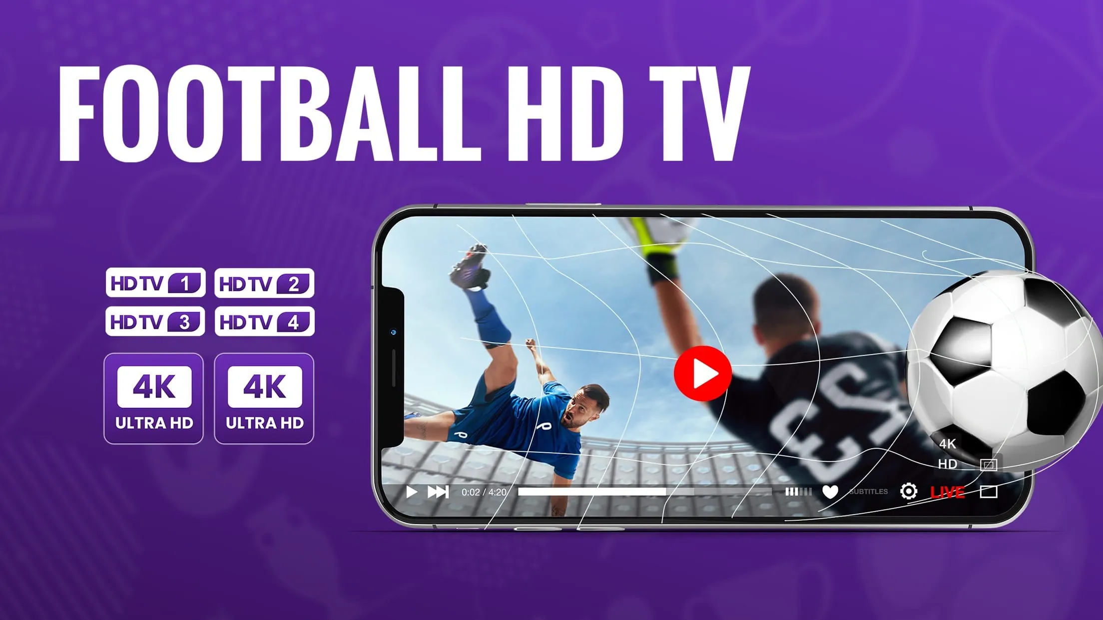 Live football TV
